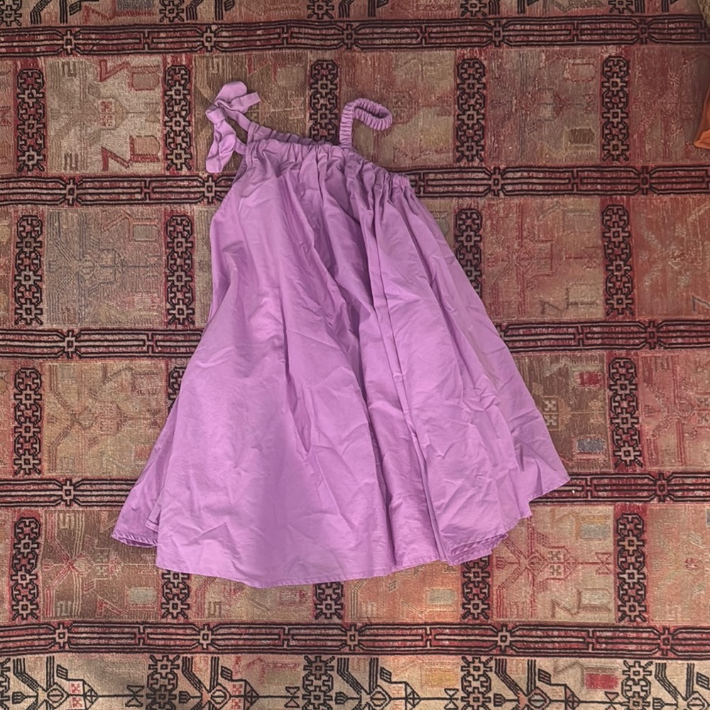 Zara Purple Spaghetti Strap Sundress